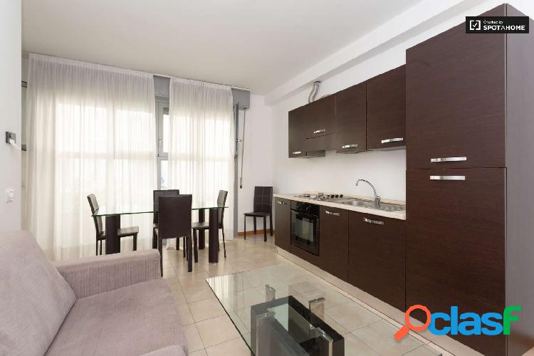 Agradable apartamento de 2 dormitorios en alquiler en Bovisa