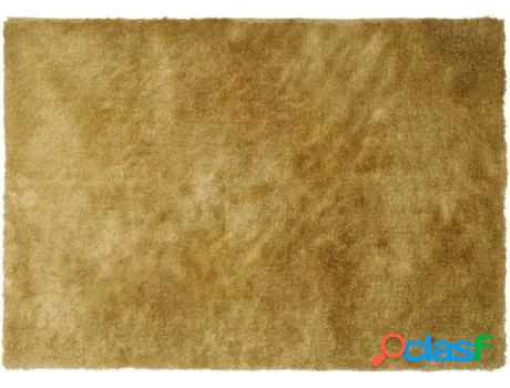 Alfombra OZAIA Glitter (Dourado - Tejido - 160x230 cm)