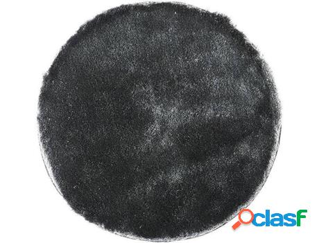 Alfombra OZAIA Glitter (Prateado - Tejido - 120x120 cm)