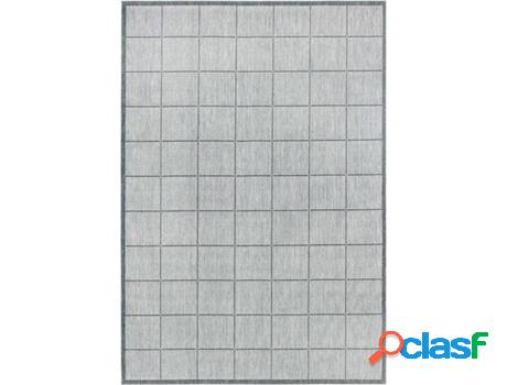 Alfombra Pie de Cama Decora 3055 Gris 80x150 cm