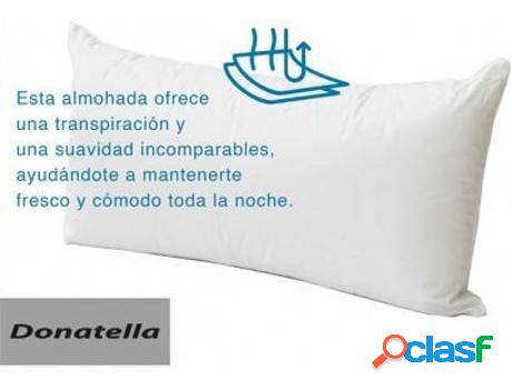Almohada DONATELLA Premium, Antiácaros Blanco 70 cm