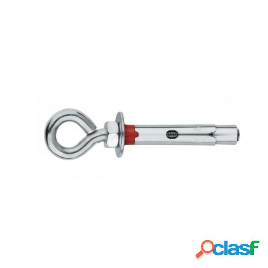 Anclaje Gancho Cerr. 12X080Mm Ø 16Mm Metal Cincado Index 25