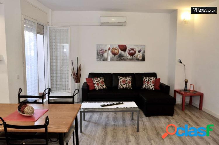 Apartamento de 1 dormitorio con terraza en alquiler en Vila