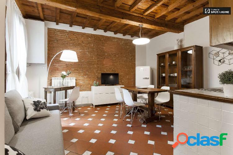 Apartamento de 1 dormitorio en alquiler en Borgo Pinti,