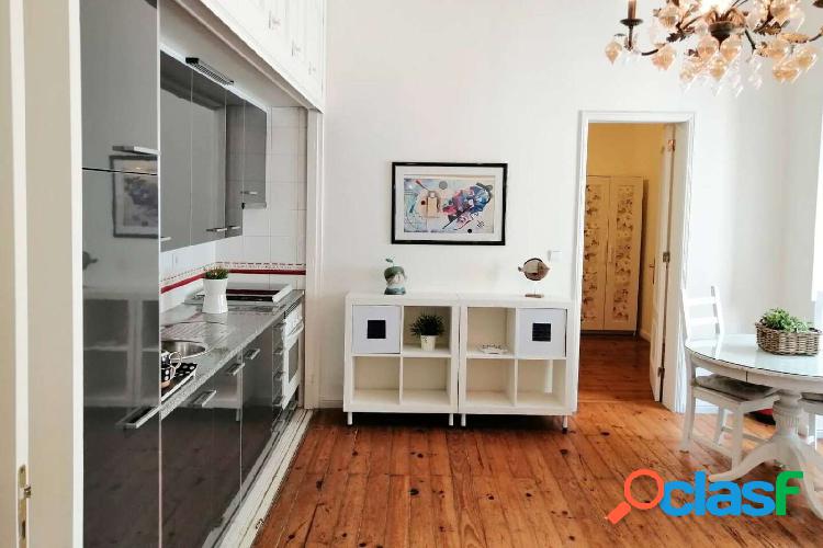 Apartamento de 1 dormitorio en alquiler en Chiado, Lisboa