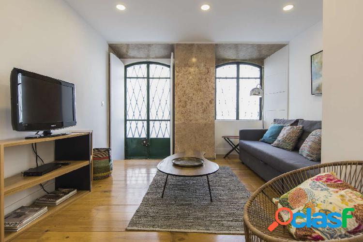 Apartamento de 1 dormitorio en alquiler en Lapa, Lisboa