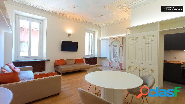 Apartamento de 1 dormitorio en alquiler en Pantheon, Roma