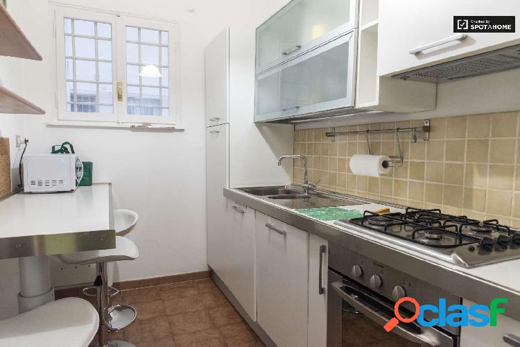 Apartamento de 1 dormitorio en alquiler en Roma