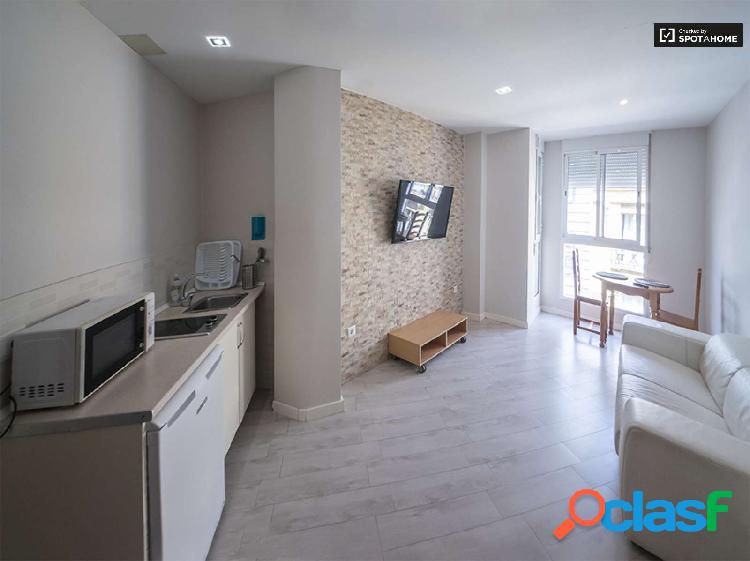 Apartamento de 1 dormitorio en alquiler en Russafa, Valencia