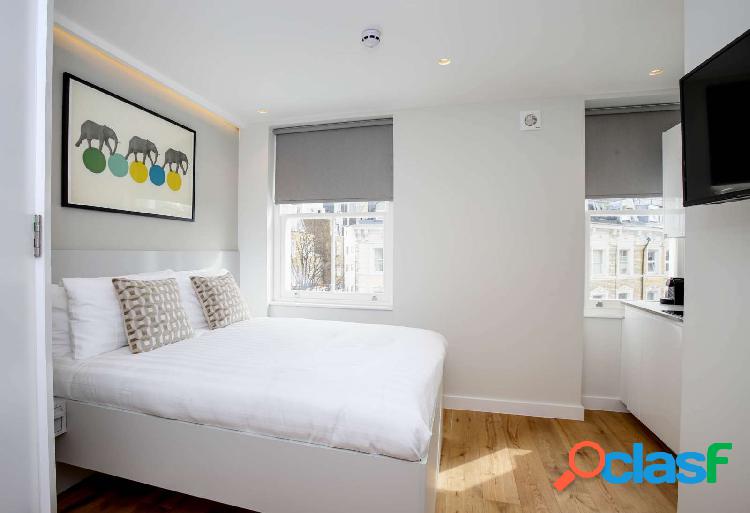 Apartamento estudio con servicio en alquiler en Earls Court