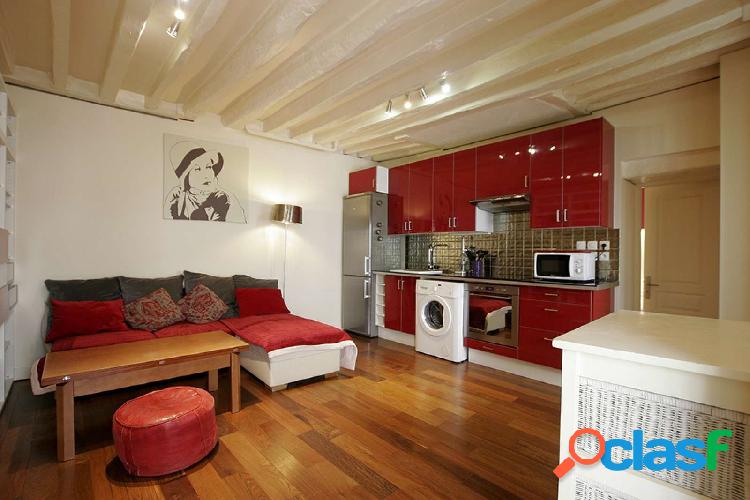 Apartamento estudio fresco y elegante para alquilar en el