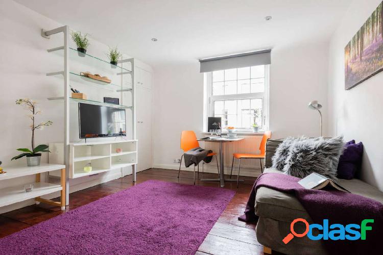 Apartamento estudio lleno de sol para alquilar en Chelsea