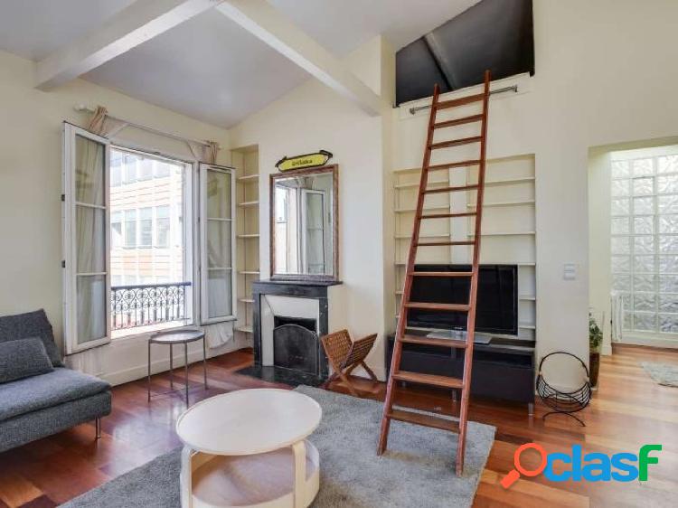 Apartamento parisino con terraza para 6 personas