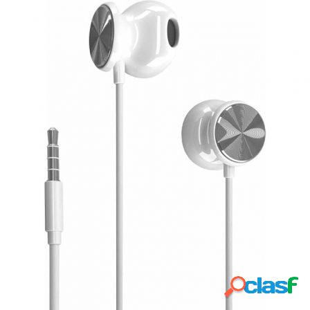 Auriculares hp dhh-1112/ con microfono/ jack 3.5/ blancos