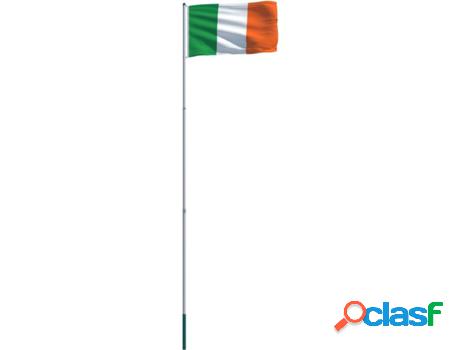 Bandera VIDAXL Irlanda 6m (Multicolor)
