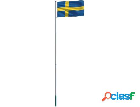 Bandera VIDAXL Suecia
