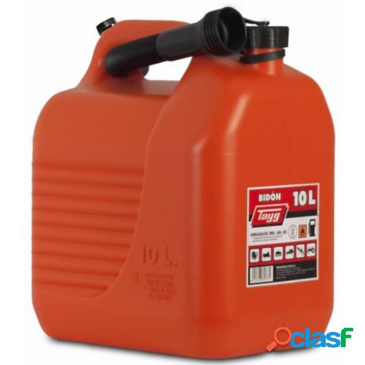 Bidon Trasvase Liquido Carburante 265X200X307Mm 10Lt Con