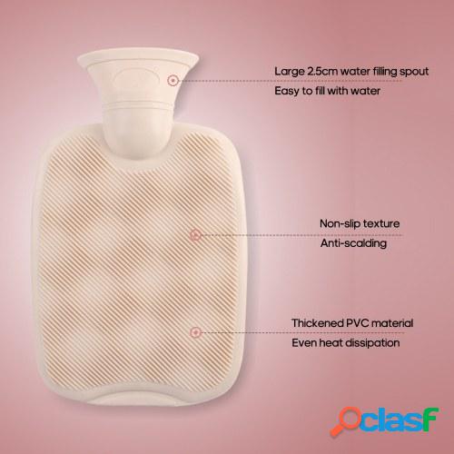 Bolsa de agua caliente de silicona de invierno de 1000 ml