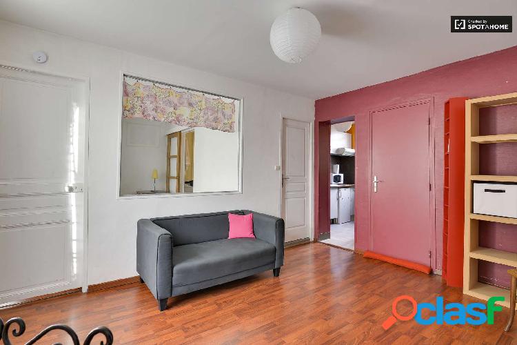 Bonito apartamento de 1 dormitorio en alquiler en Montreuil