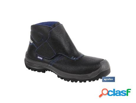 Bota piel negro cierre velcro s3 modelo urian t 36