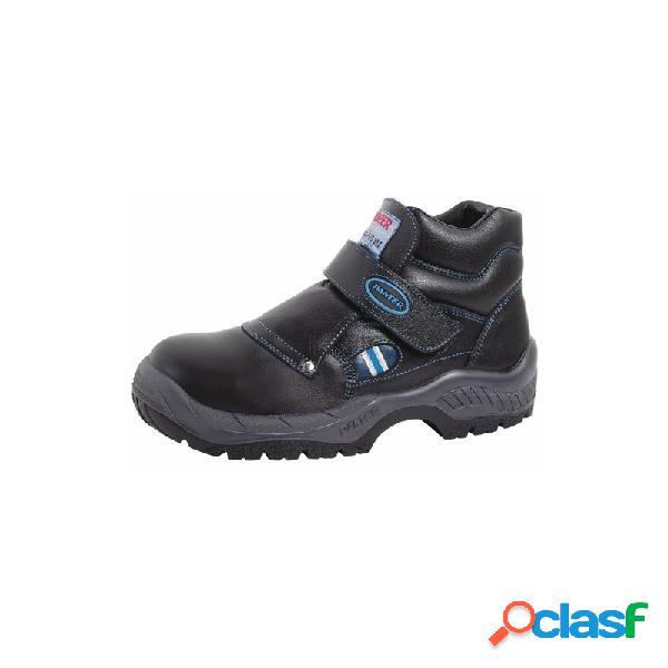 Bota seguridad panter fragua velcro plus s3 negro talla 42