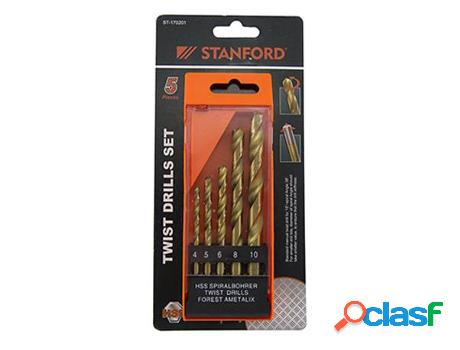 Brocas acero hss 4 a 10 mm (5 brocas)