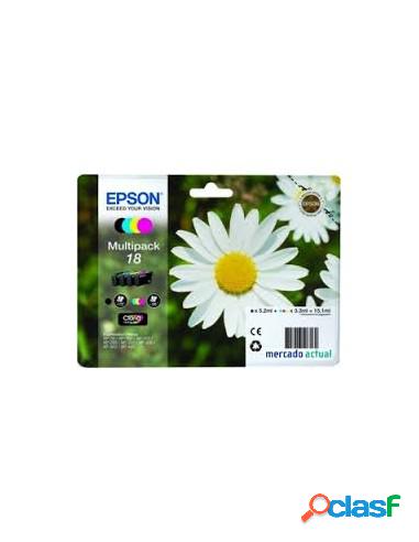 CARTUCHO EPSON 18 MULTIPACK XP-102 XP-202 XP-205 XP-302