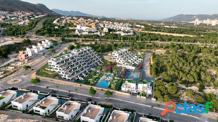 COMPLEJO RESIDENCIAL DE OBRA NUEVA EN FINESTRAT CON VISTAS