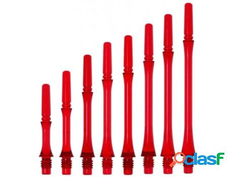 Cañas de Dardos COSMO DARTS (Rojo - Talla 4)