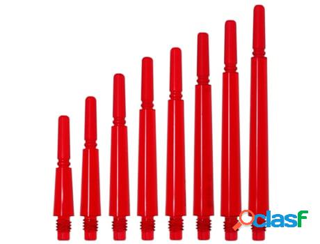 Cañas de Dardos COSMO DARTS (Rojo - Talla 6)