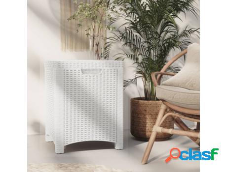 Caja de Almacenamiento VIDAXL (Polipropileno - Blanco - 39 x