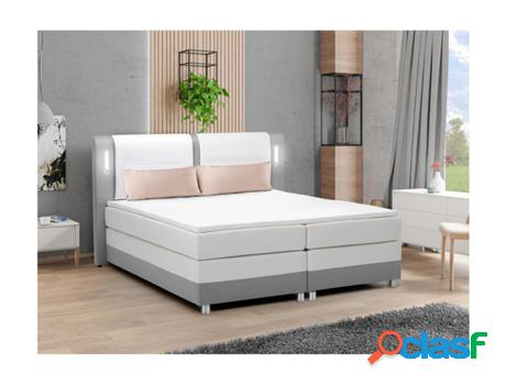 Cama DREAMEA Boxspring, Continental Rimini (160 x 200 cm -