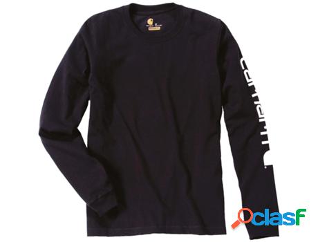 Camiseta Mangas Largas Carhartt Logo (Tam: M)