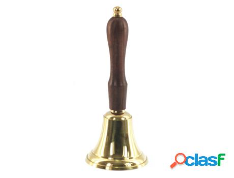 Campanas Mano 6Cm.Mang.Mad Decoración Náutico Colección