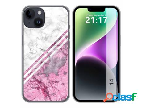 Carcasa iPhone 14 (6.1) TUMUNDOSMARTPHONE Dibujos Mármol 03