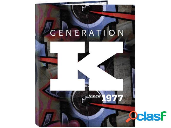 Carpeta KELME Graffiti (A4 - 23 x 23 cm)