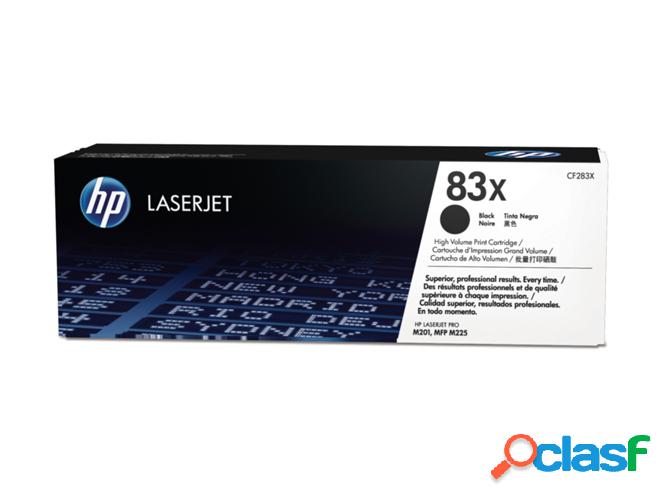 Cartucho de tóner Original HP 83X Negro para HP LaserJet