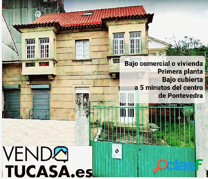 Casa para reformar muy cerca del centro de Pontevedra y