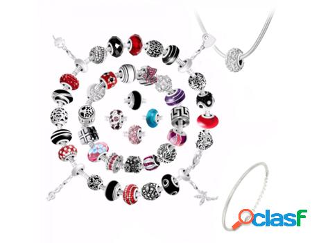 Charm SC_CRYSTAL Mujer (Acero - Plateado)