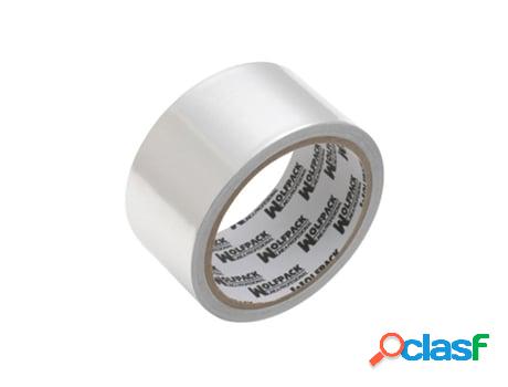 Cinta adhesiva aluminio 48 mm. x 10 m. 66 micras