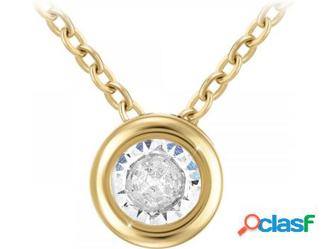 Collar SC_BOHEME Zirconia (bañado a rodio - Dorado - 40cm)