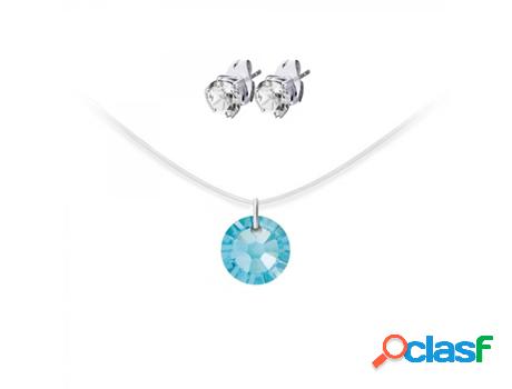 Collares SC_CRYSTAL Mujer (Nylon - Azul)