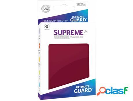 Conjunto de 80 fundas para cartas ULTIMATE GUARD U.Guard