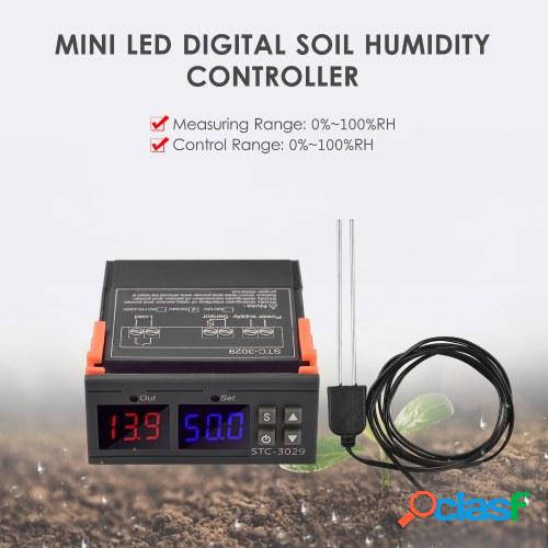 Controlador digital de humedad del suelo DC24V 10A Mini LED