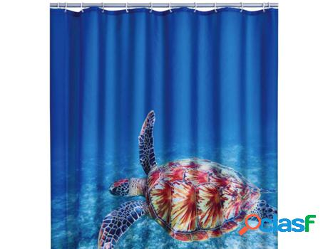 Cortina de Ducha RIDDER Turtle (Poliéster - 180x200 cm -