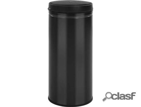 Cubo de Basura VIDAXL Sensor 80 L Negro (36 x 86 cm - Acero)