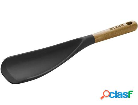 Cuchara STAUB (Negro - Silicona - 30 cm)