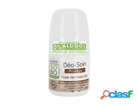 Desodorantes SO&apos;BIO Roll-On Orgánico 24H (50 ml)