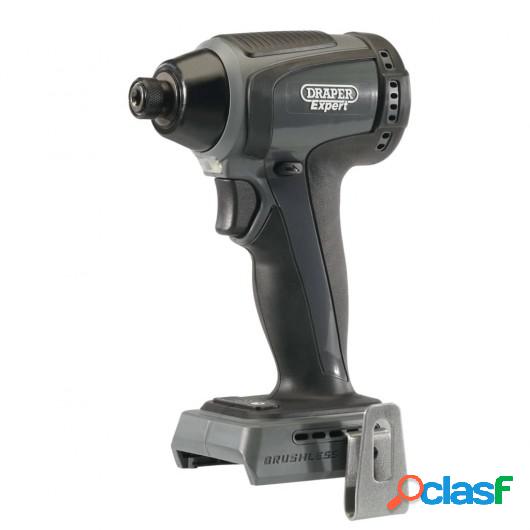 Draper Tools Atornillador de impacto sin escobilla Bare XP20