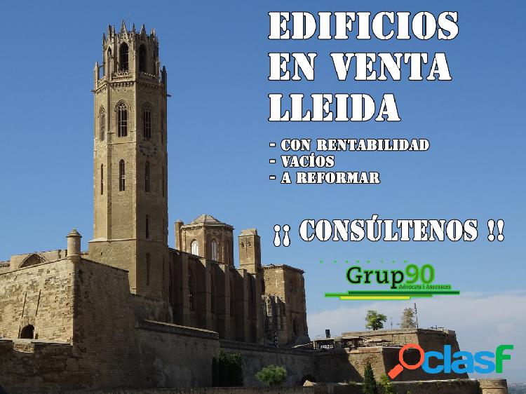 Edificios a la venta en Lleida - Cons\xc3\xbaltenos.